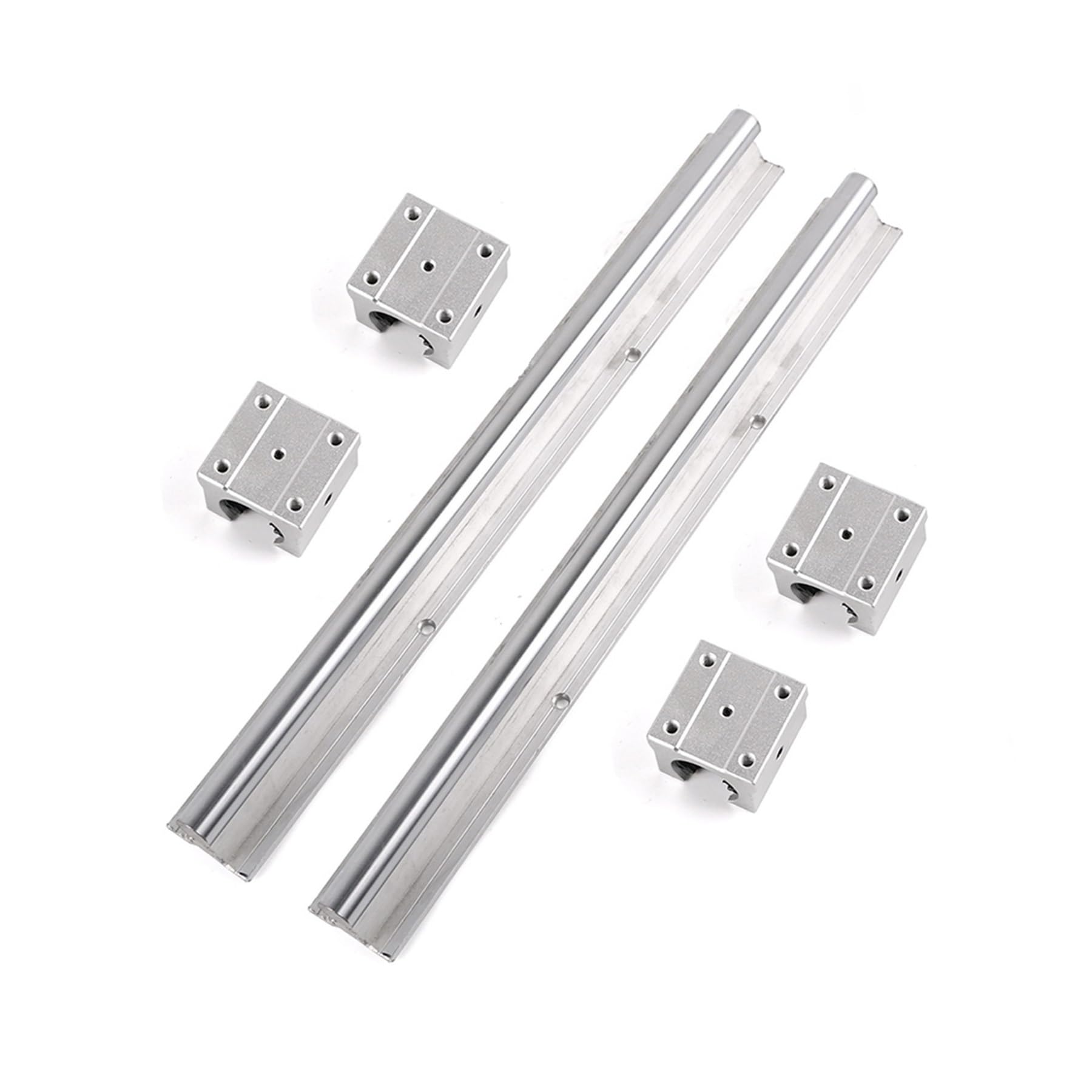 Miniature Linear Sliding Guide Linear Rail SBR16 200mm-1500mm 2pcs
