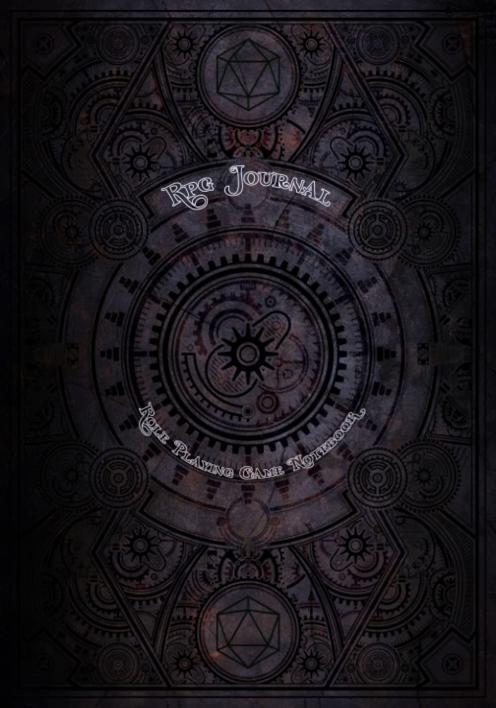 RPG Journal Mixed Paper: Ruled, Graph, Hexagon and Dot Grid | Role Playing Game Companion Ancient Engine (Steampunk RPG Game Series)