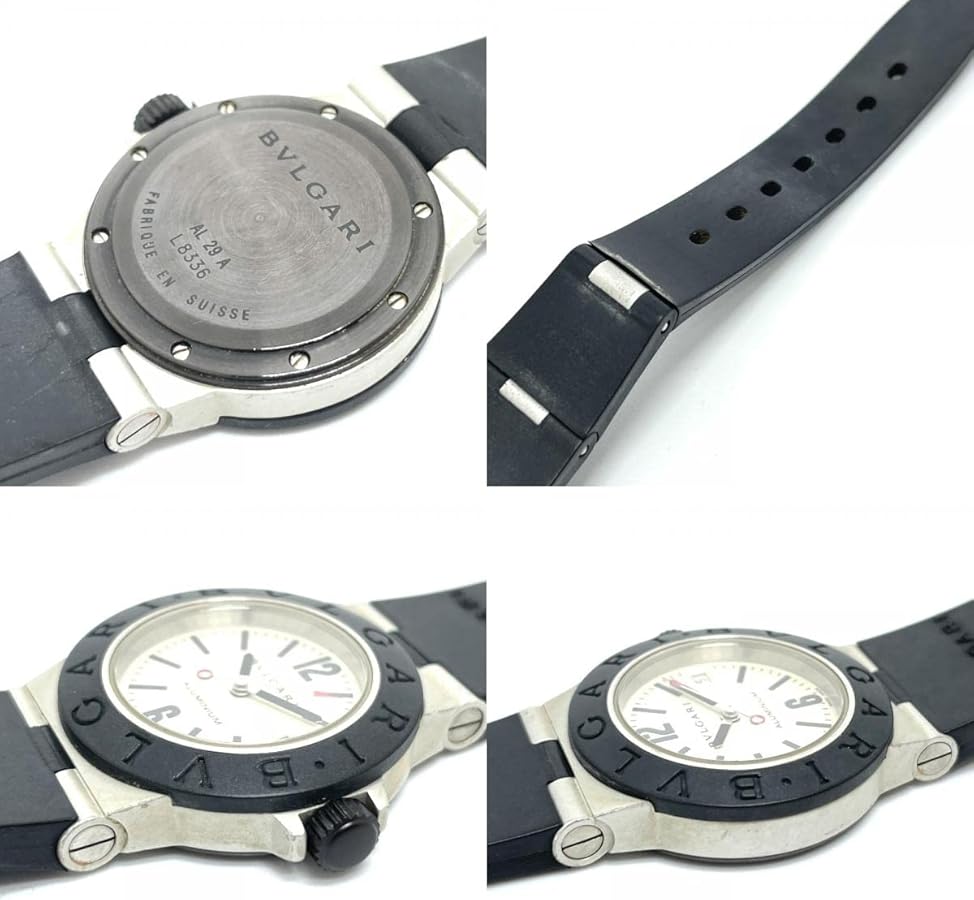Amazon.co.jp: (ブルガリ)BVLGARI AL29A アルミニウム デイト 腕時計