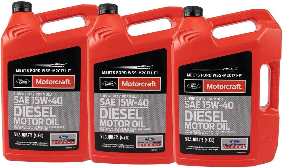 Genuine OEM Super Duty Diesel Motor Oil SAE 15W-40-15 Quart