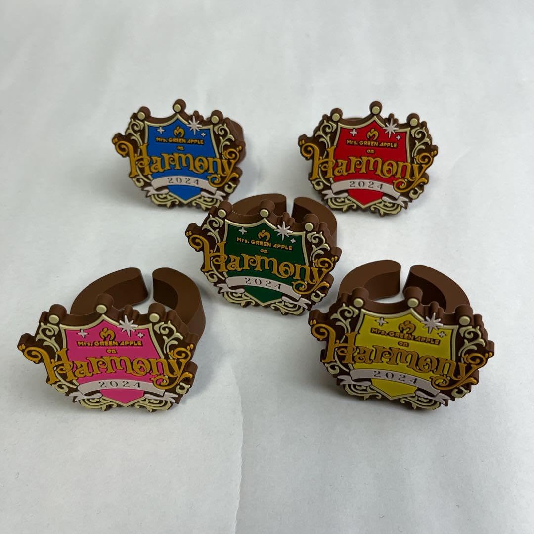 Mrs. GREEN APPLE ハーモニー ライトスティックリング5色セット 【1次