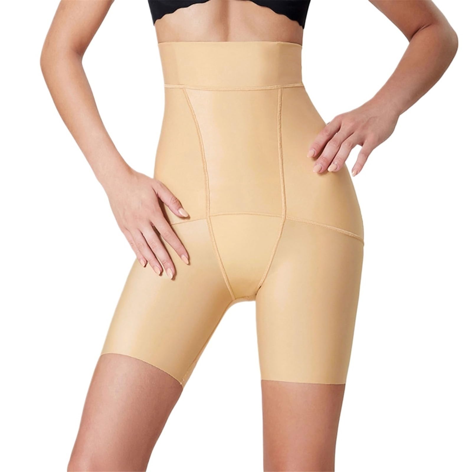 Fase 1 Dopo la Liposuzione Compressione Modellatore Cosce Controllo Addome Sollevatore Glutei Guaine Post-operatorie Corte per Donne