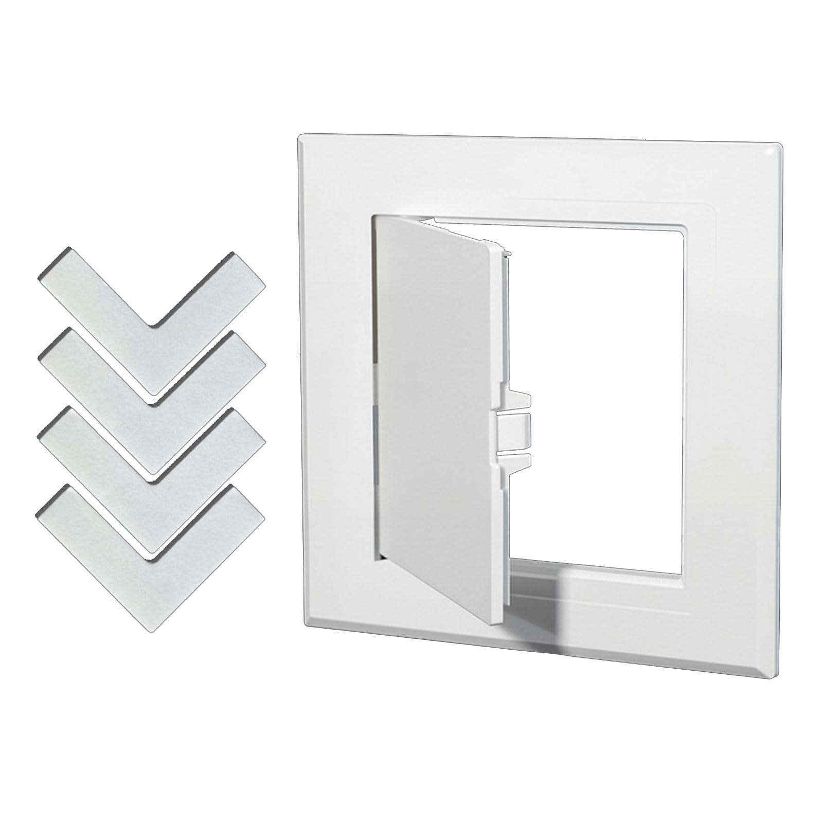 Msioytog E Access Panel For Lectrical Plumbing Hvac Systems With Sturdy Construction And Asy Ntry Whit Abs Inspection Door Cover For Interior And Ceiling Maintenanc Projects