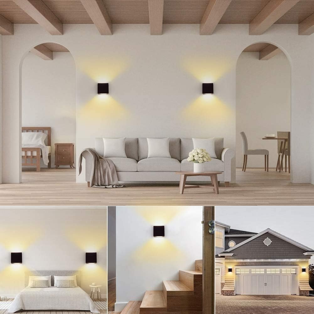 Gеt Dіѕсоunt оƒƒеr OOWOLF Modern Set of 2 LED Wall Sconces, Waterproof IP65 Outdoor, 3000K Cool White Aluminum Wall Sconce Lighting, G9 Replaceable Bulb Up and Down Indoor for Living Room Bedroom Hallway Black Flаѕh Sаlе OOWOLF Modern Set of 2 LED Wall Sconces, Waterproof IP65 Outdoor, 3000K Cool White Aluminum Wall Sconce Lighting, G9 Replaceable Bulb Up and Down Indoor for Living Room Bedroom Hallway Black