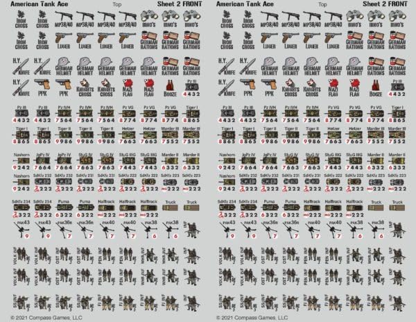 Amazon | コンパスゲーム アメリカンタンクエース:ヨーロッパ