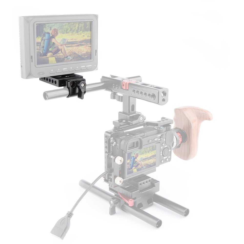 camvate DSLRハンドルグリップwithロッドクランプfor 15?mmロッドリグレールサポートカメラ三脚(1ペア) ggw725x camvate DSLRハンドルグリップwithロッドクランプfor 15?mmロッドリグ