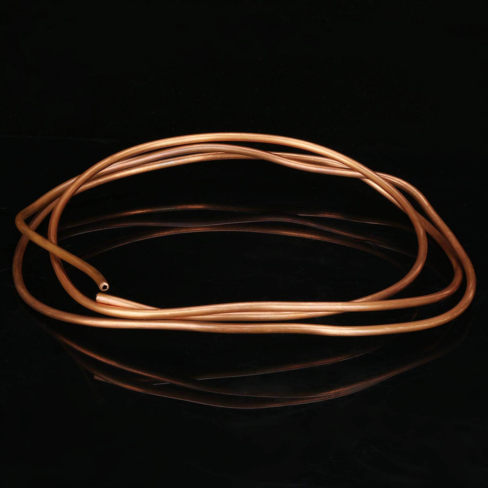 Tube de cuivre souple -2m T2 tuyau de tube de bobine de cuivre souple ID 4mm OD 5mm épaisseur 0.5mm pour la réfrigération