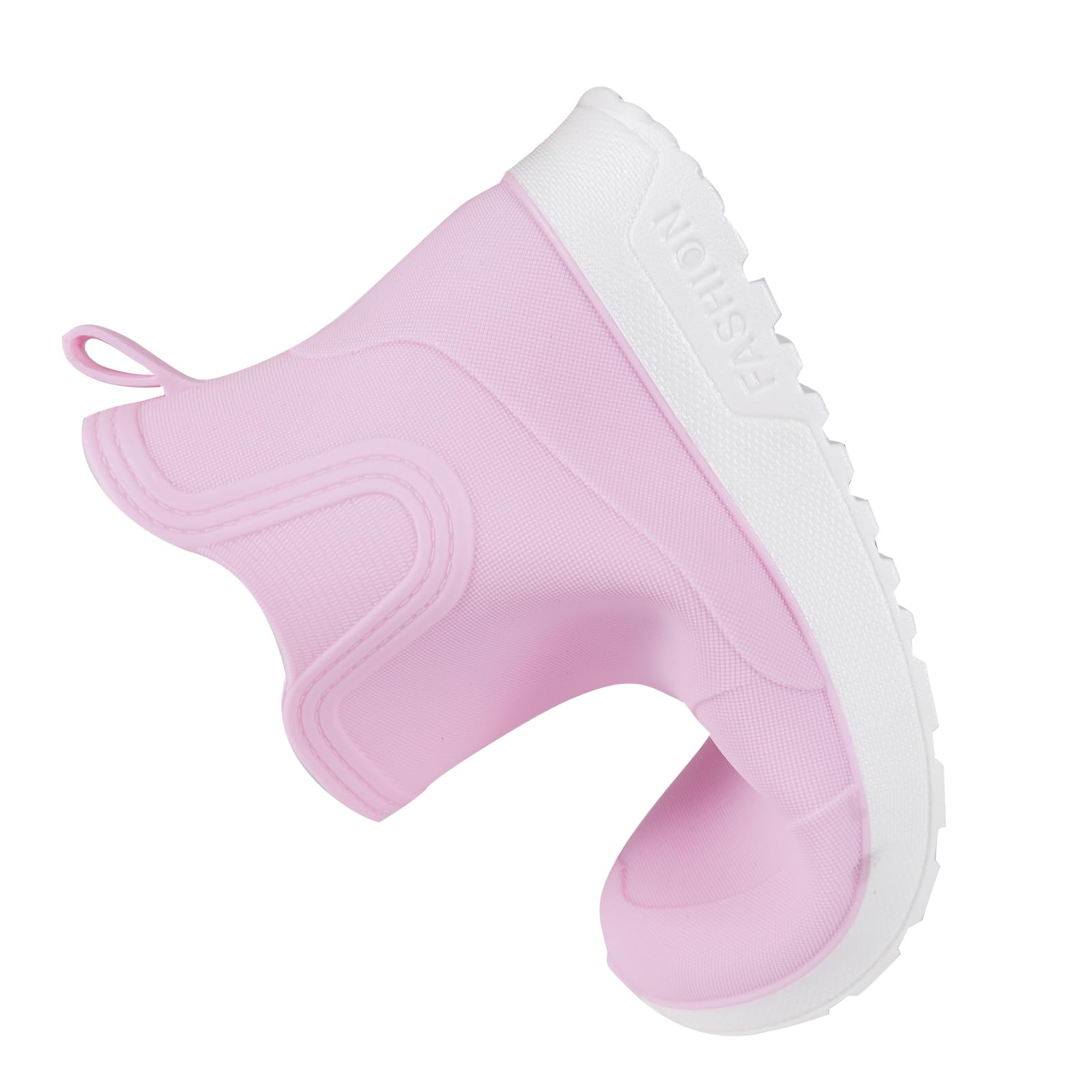 Botas de agua para niños y niñas, impermeables, antideslizantes, botas de lluvia unisex para niños grandes