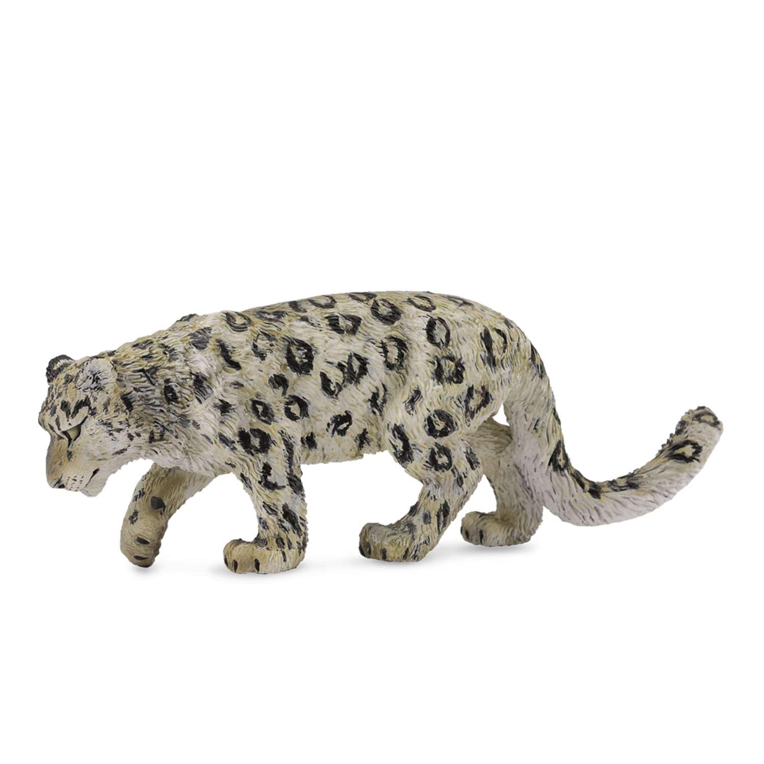 CollectA スノーレパード フィギュア CollectA Wildlife Snow Leopard Adult Toy Figure - Authentic Hand