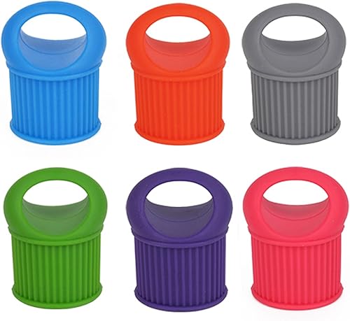 6 tapones de vino, corchos de vino de silicona reutilizables, corchos de vidrio, bebidas, botellas de cerveza y champán para corchos para mantener