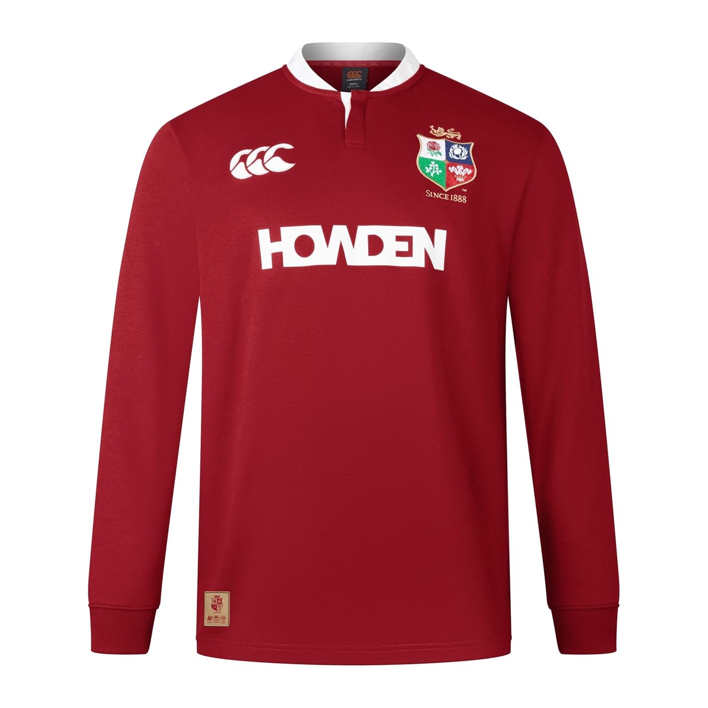 Canterbury Unisex 2025 Long Sleeve Classic Rugby Jersey Shirt