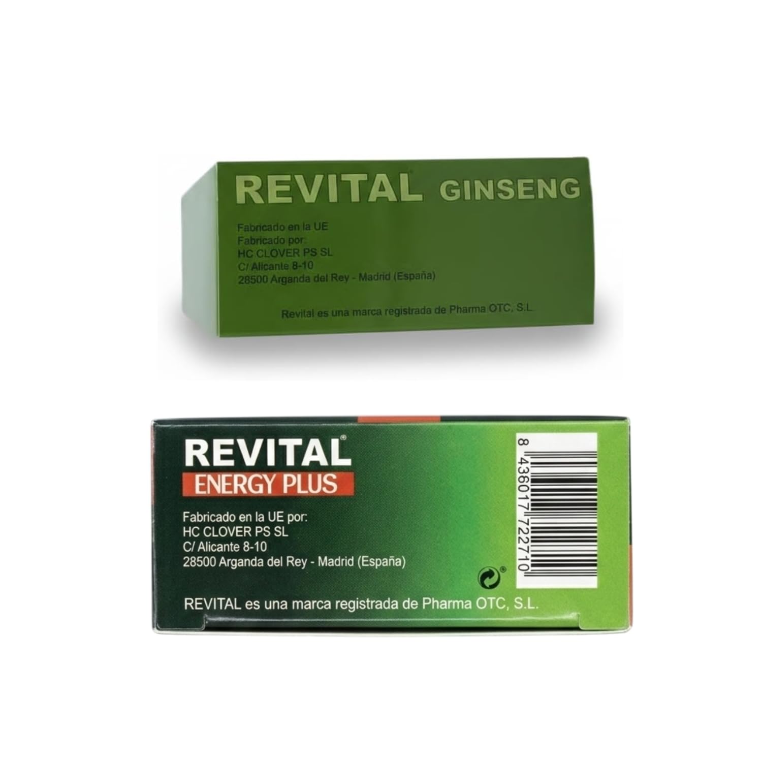 Pack Especial Energía y Vitalidad - Revital Ginseng 20 Viales + Revital Energy Plus 30 Cápsulas - Aporta Energía y Vitalidad y Disminuye la Fatiga - con Jalea Real, Ginseng, Guaraná y Vitaminas
