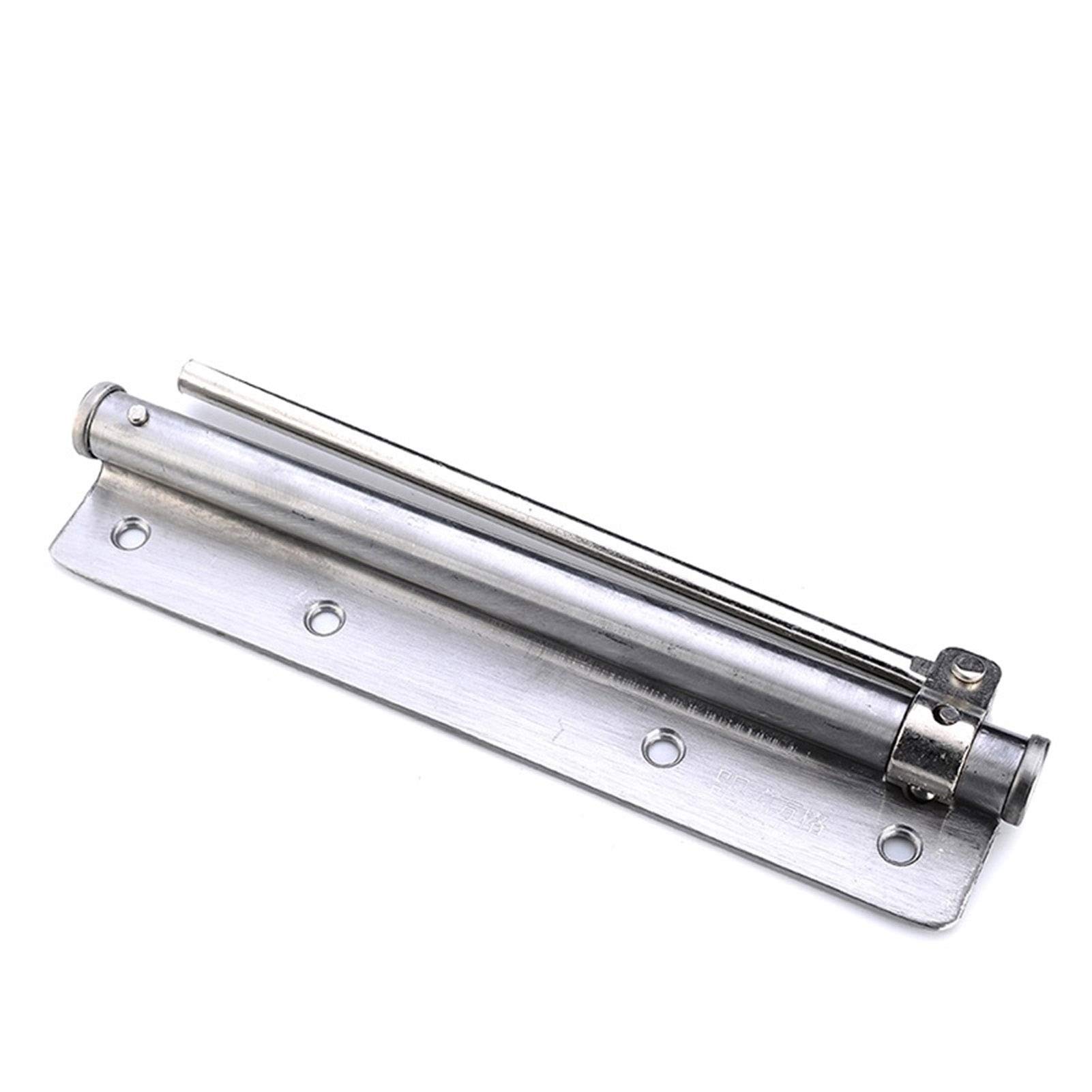 Shundeed Silver Adjustable Door Closer Stainless Steel Automatic Spring Latch Hinge For Home Office Fire Rated Door Furniture Hardware