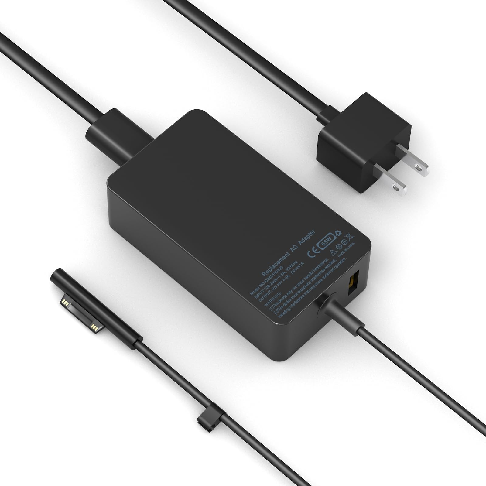 Amazon.com: 65W Surface Pro Laptop Charger-for Microsoft Surface