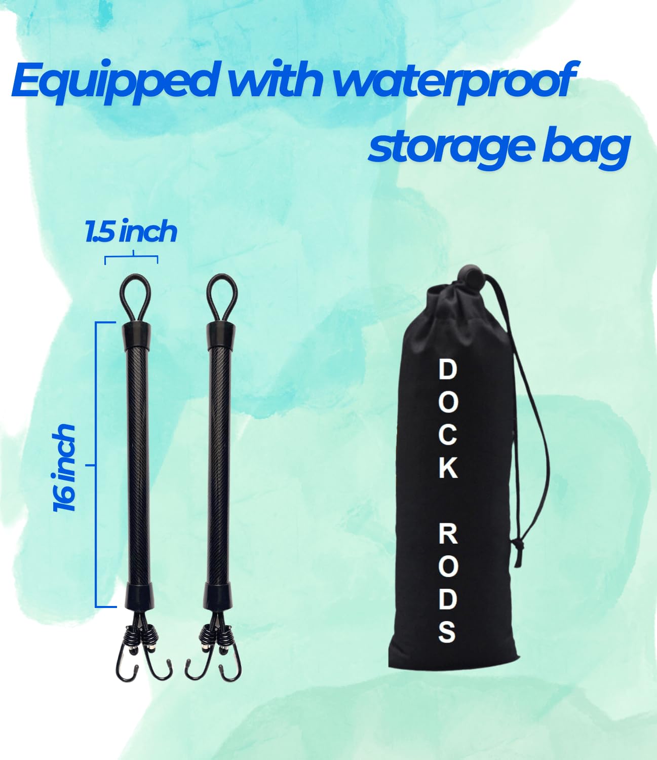 Amazon.com: 16 Inch Dock Rods for Boat Mooring/Docking