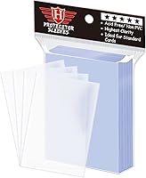 Vista 9 de 600 fundas para tarjetas TopLoaders para tarjetas de intercambio, fundas de plástico suaves y transparentes para tarjetas de béisbol, protector