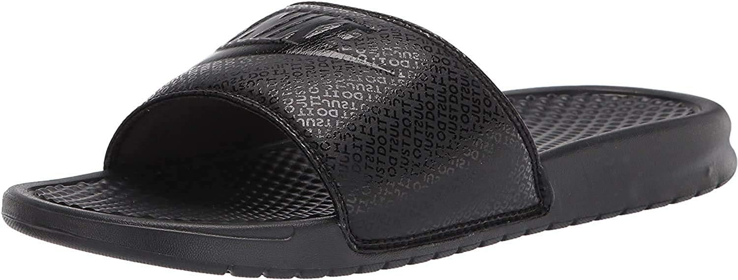 mens Benassi Just Do It, Black, 13