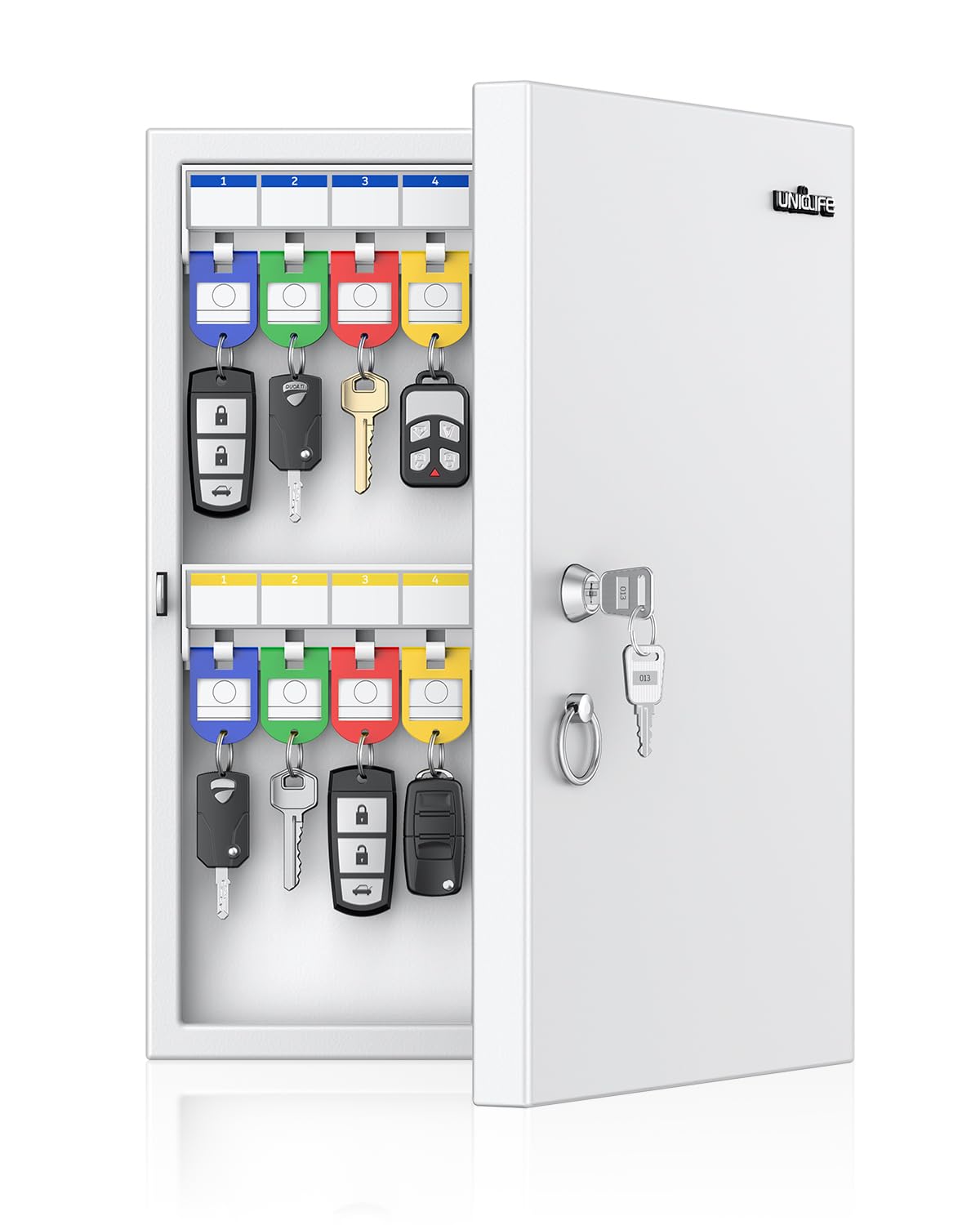 Amazon.com: Uniclife 32 Position White Key Lock Box, Wall Mount