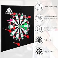 flintronic EVA darts tábla védő keret 45 cm-es dartboardhoz, összátmérő 72 cm, könnyű védőgyűrű, hátfalra illesztve 3