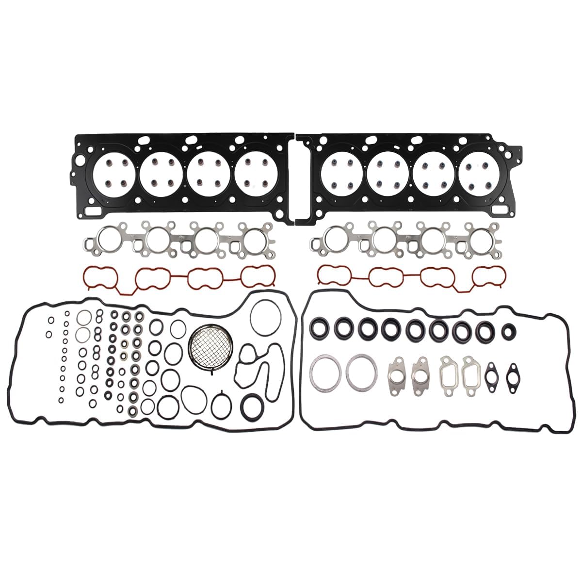 AUCERAMIC MLS Cylinder Head Gasket Set Fit for 2007-2019 Toyota Tundra Sequoia Land Cruiser 2010-2017 Lexus GX460 2008-2018 Lexus LX570 4.6L 5.7L V8