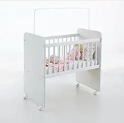 Mini Berço Ternurinha Com Colchão Impermeavel e Rodinhas
