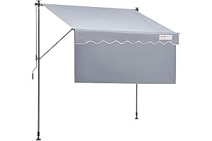 VEVOR Balcony Awning for Apartment Outdoor Patio Sunshade Shelter