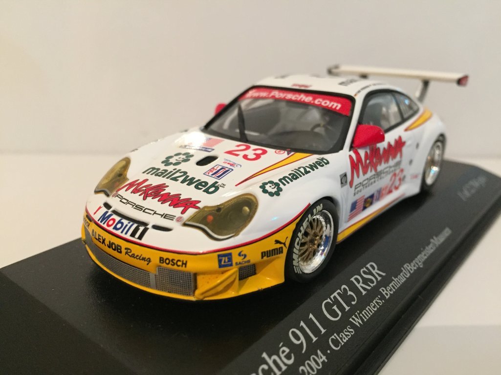 Amazon.co.jp: Minichamps DP 1/43 ポルシェ911 GT3-RSR (No.23