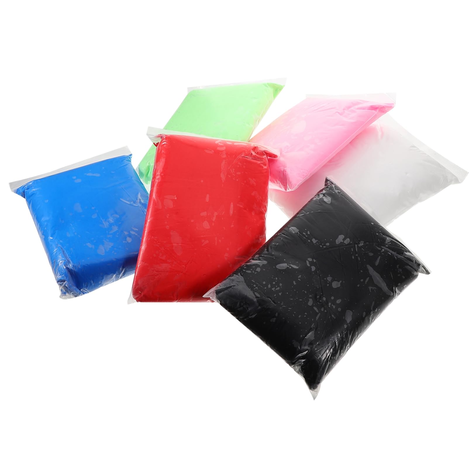 6borse Sacchetti Argilla Ultraleggera Essiccata all Aria Kit Argilla Spaziale Morbida da Modellare per Ragazzo Ragazza Fai da Te Artigianato