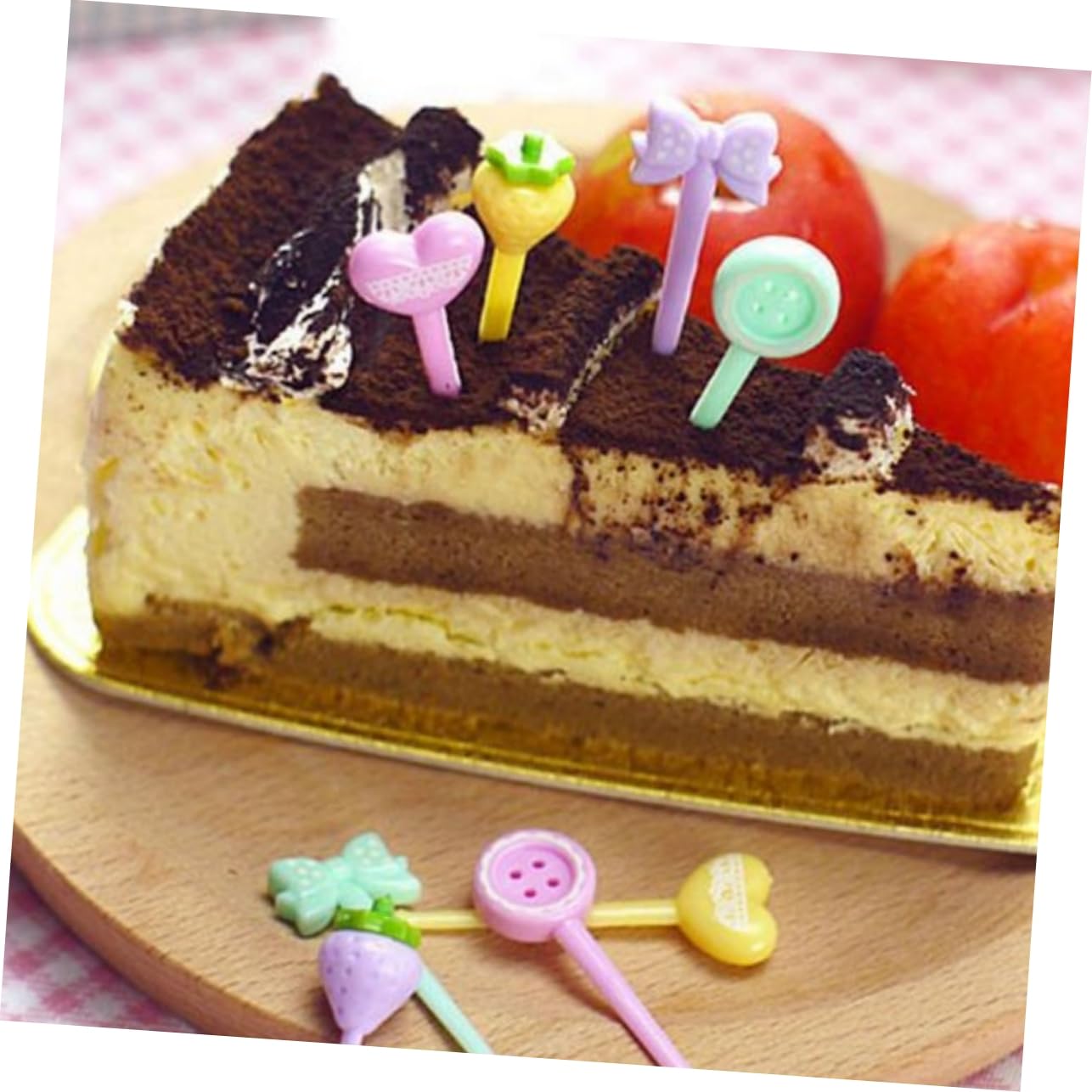 20 Fourchettes à Fruits Enfants - Colorées Et Réutilisables