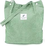 Bolso de mano para mujer, Bolsa de pana para mujeres y niñas, Hombro para Mujer Bolso con asa para Mujer para Viajes...