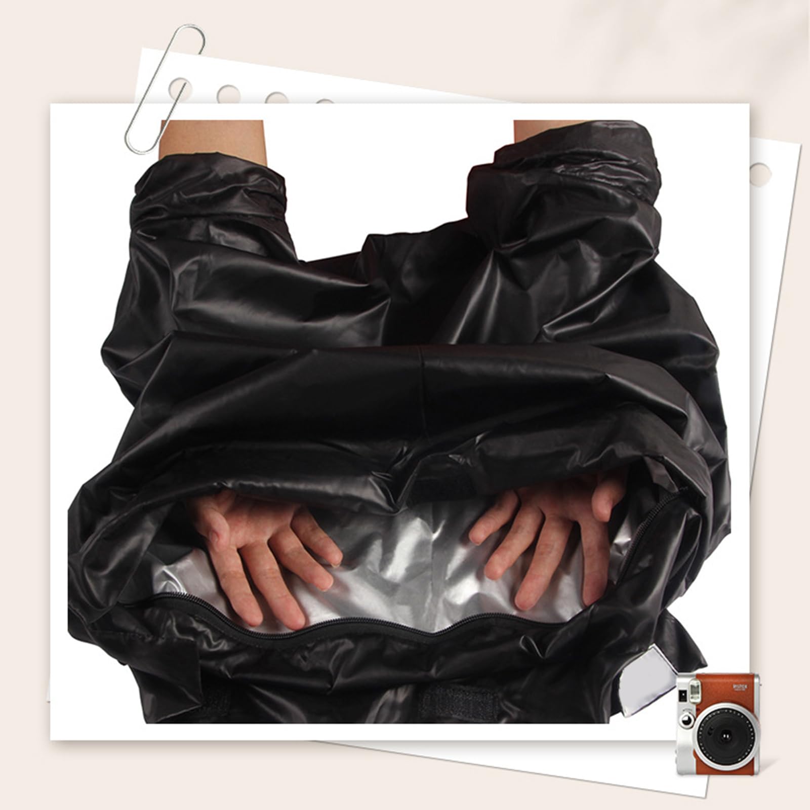 Sac de Chambre Noire pour Photographie, Sac de Changement de Film, Tissu épais, Antistatique, réservoirs de développement de Film pour Appareil Photo