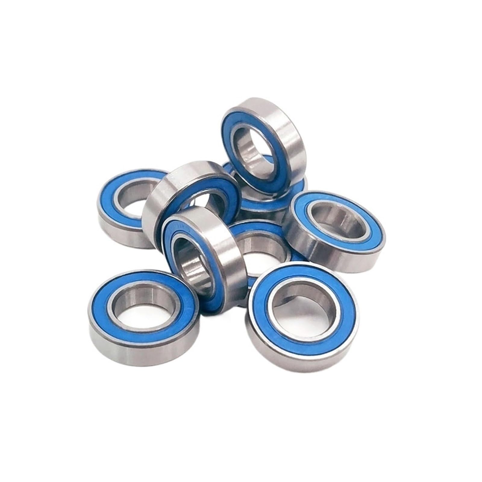 2PCS 6800 Lager 2PCS 10x19x5 mm ABEC-7 6800 2 Kugellager 6800-2 Blaue Dichtung - Dichtungssatz-Sortiment