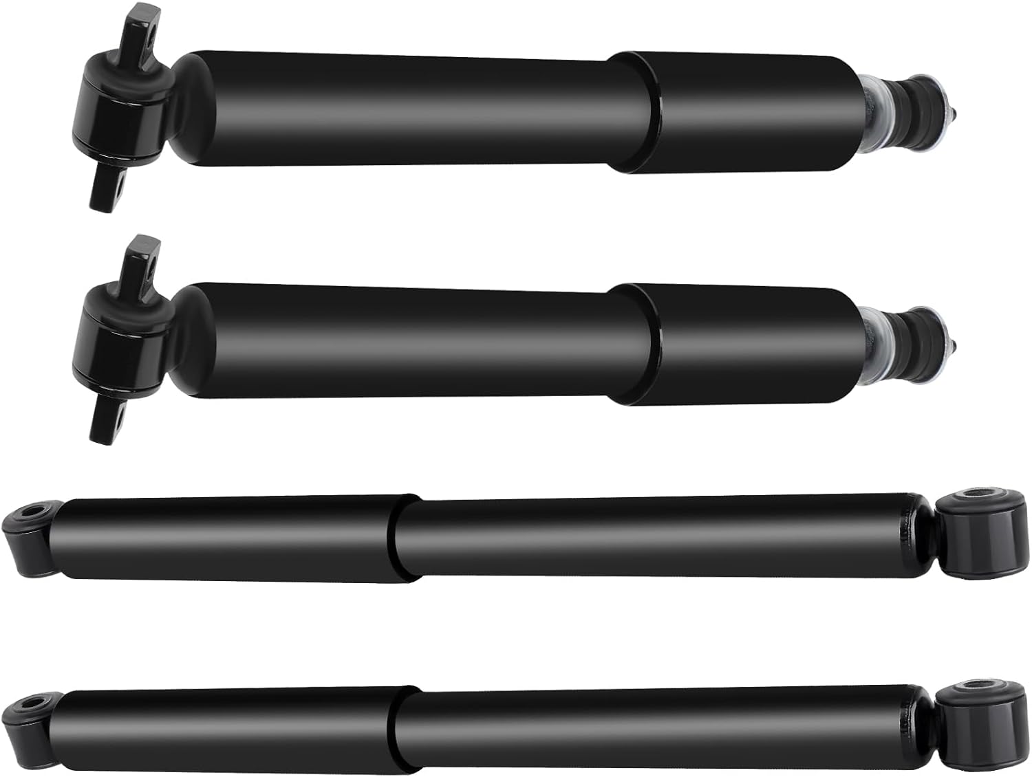 4Pcs Shock Absorbers Compatible for 1999-2007 for Chevy Silverado 1500 1999-2007 for GMC Sierra 1500, Front Rear Shock Struts 344380 344365 37149 37150 (for 2WD-RWD)