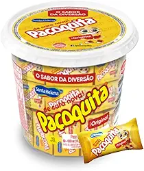 Paçoca Rolha Paçoquita Embalada 750g - Santa Helena
