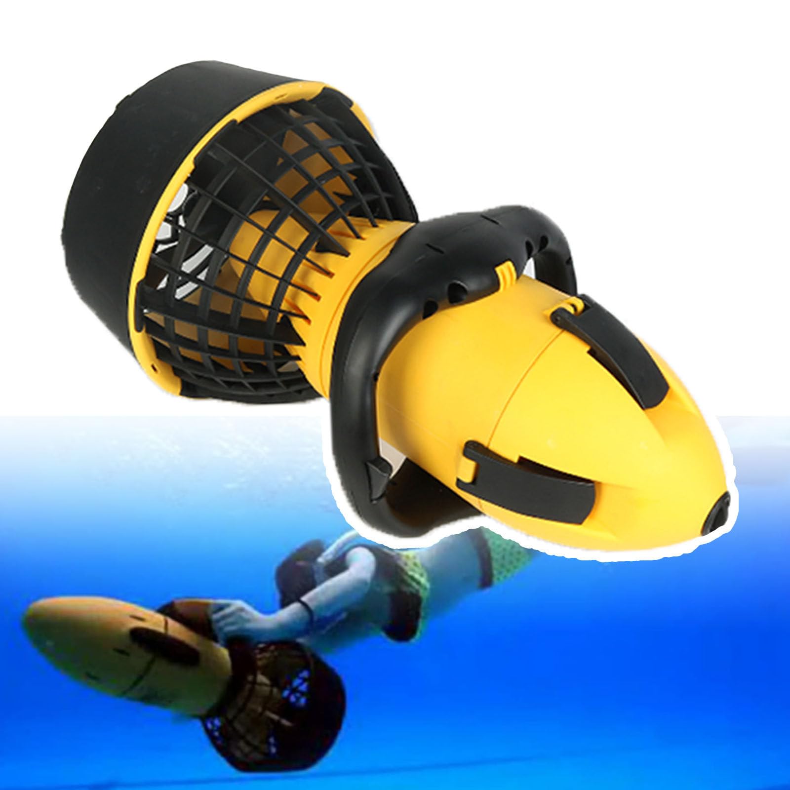Trottinette sous-marine électrique 500W de plongée avec tuba et scooter de mer profondeur 20m