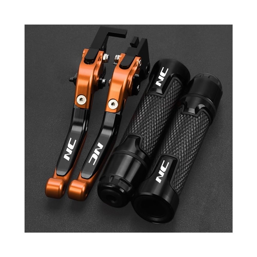 GFJvcgjRU Motorcycle Brake Clutch Levers NC 750 NC750 NC700 S/X Motorcycle for Ho&n&da NC750S NC750X 2014-2015 NC700S NC700X 2012-2013 Brake Clutch Levers Handlebar Grips