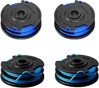 yhoparts AC41RL3 String Trimmer Spool Line (0.065",27t) fits Homelite UT41112, UT41121, UT41120, UT41113, UT41122, UT41112B Replacement Autofeed Spool (4-PK)