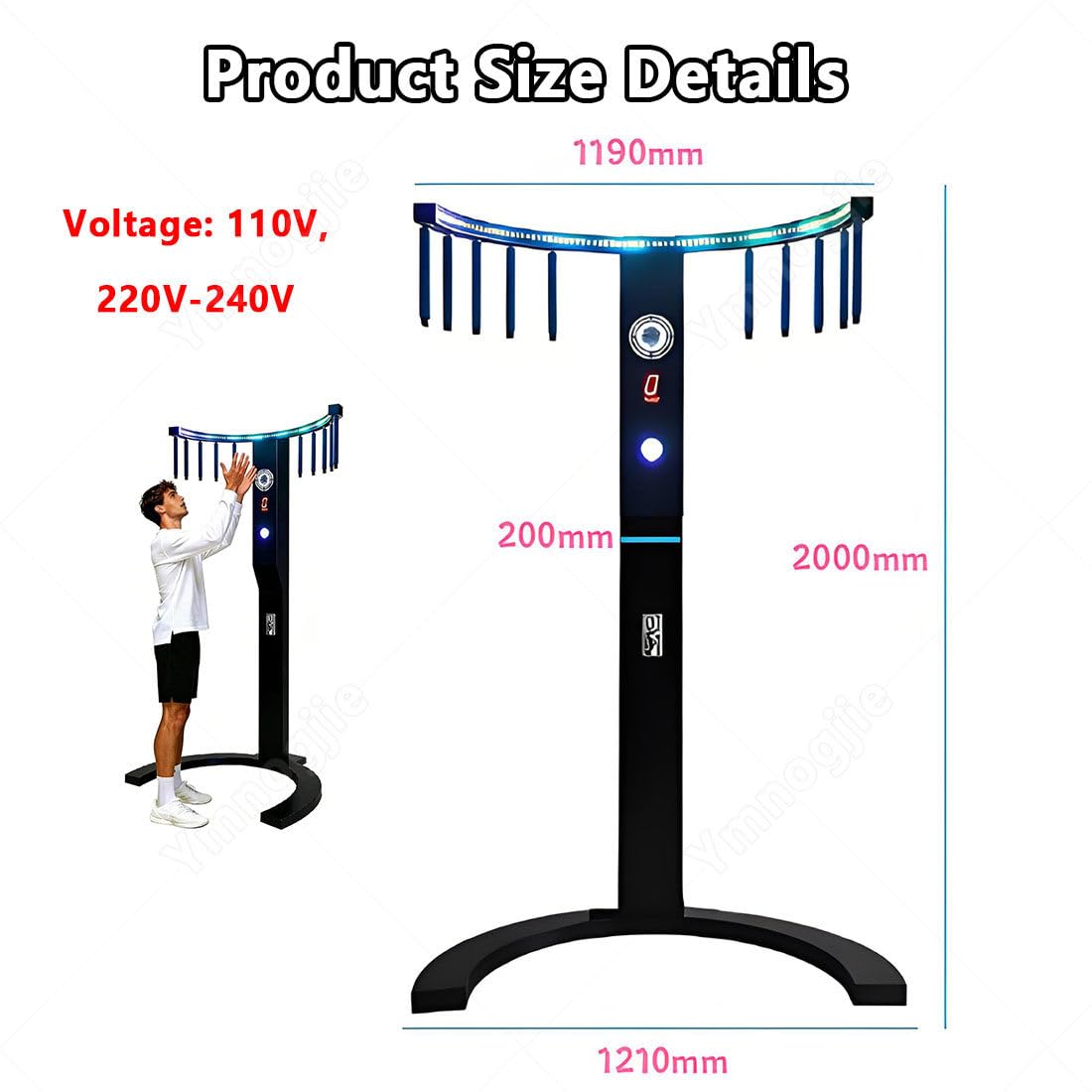 Máquina Recreativa Arcade Juego Palos para Entrenamiento Coordinación Ojo Mano Y Reflejos,Incluye Tres Modos Juego,Ideal para Fiestas,Eventos,Carnavales Y Bares