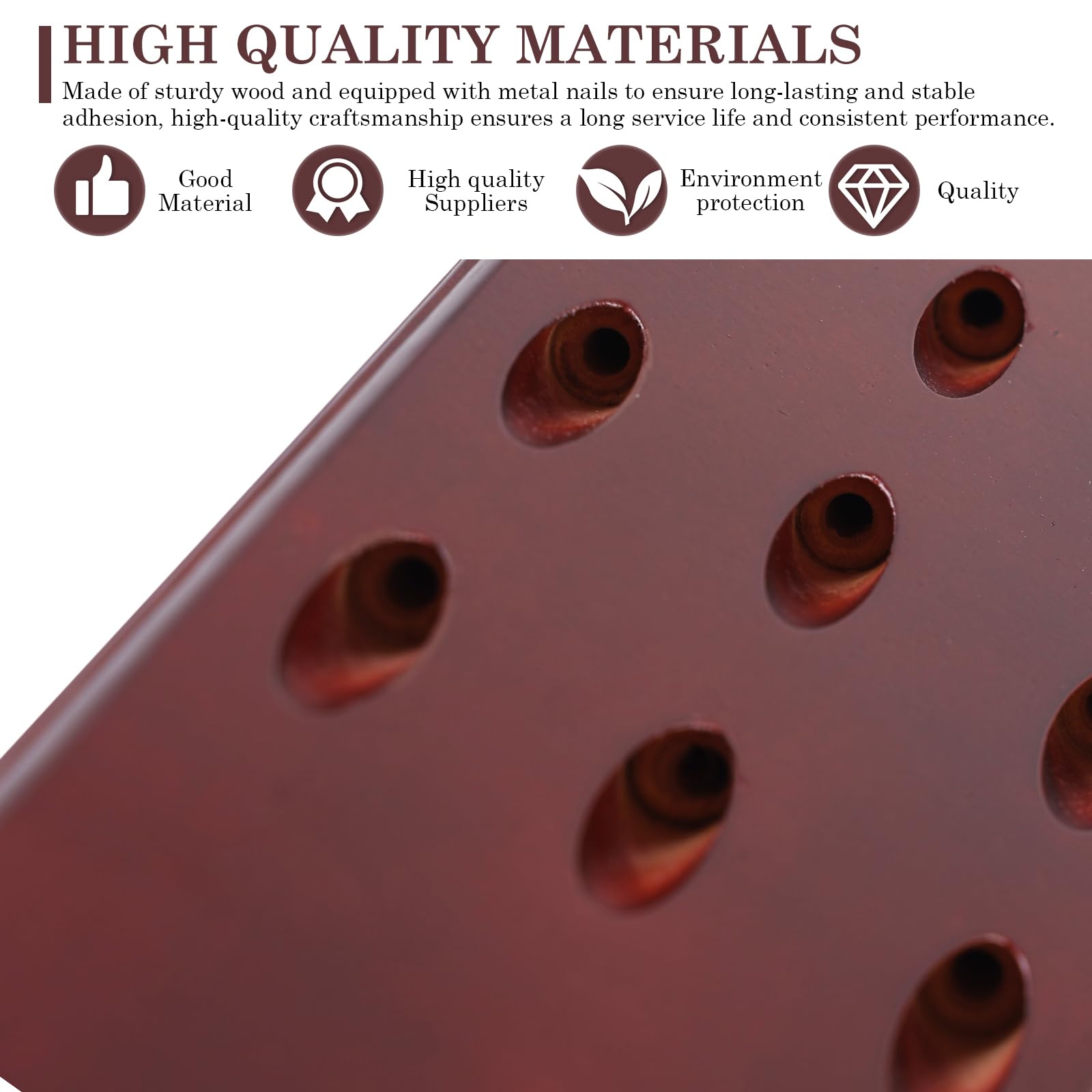 Soporte para dardos de madera para colgar: soporte para diana con clavos de metal y bolsillo para dardos, soporte para 12 dardos, accesorios para dardos, práctico almacenamiento para dardos de