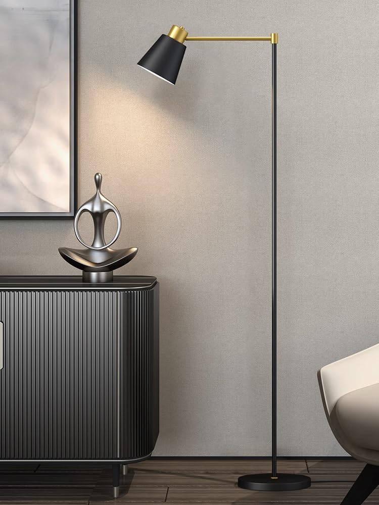 Nowoczesna Lampa Podłogowa Metalowa Lampa Podłogowa Obrotowy Abażur Nowoczesna Lampa Stojąca Lampa Podłogowa Do Salonu Sypialnia Lampa do Czytania Sypialnia