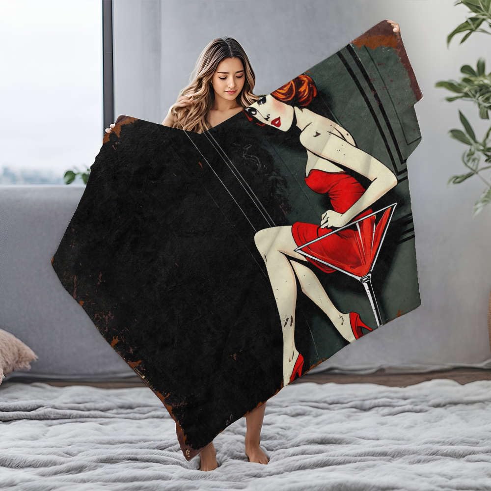 Couverture chauffante flanelle 150x200cm pour des soirees cocooning design