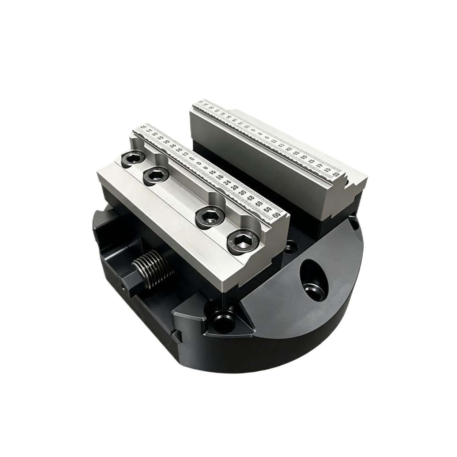 Morsa CNC autocentrante DH180 con ganasce dure e morbide intercambiabili