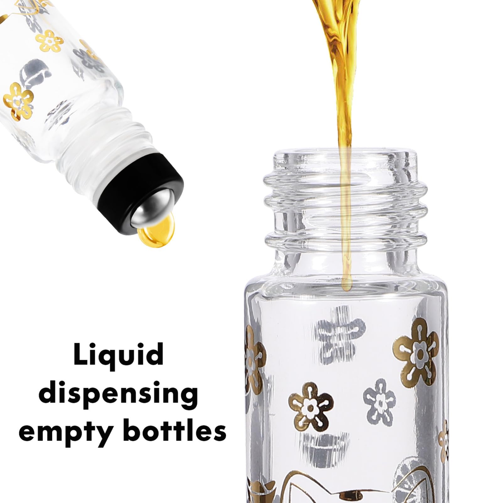 Didiseaon 4 Set Bottiglia A Travel Size Bottles Travel Bottles Bottiglia Da Viaggio Flaconi Per Campioni Di Profumo Idro Contenitori Bottiglie Di Profumo A Bicchiere 12 Pezzi * 4