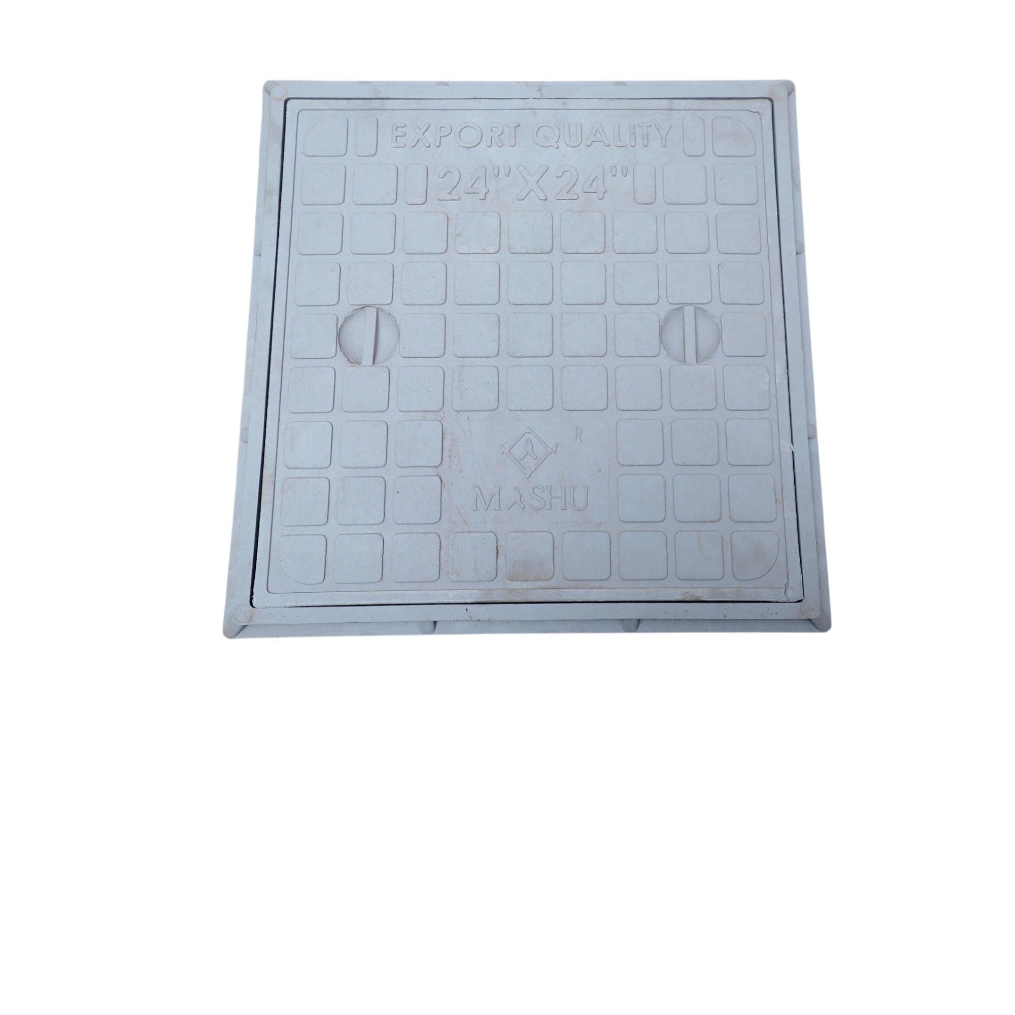 MASHU LDP 9.1 Tons Capacity Manhole Cover | Floor Drain Cover | Drainage Cover | Chamber Cover | Sump Cover | Water Tank Cover (24 X 24 Inch, Grey) (B0D2P98N5T) Amazon Price History, Amazon Price Tracker