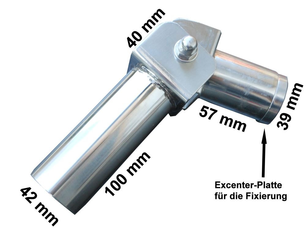 Brosse articulée pour piscine échelle