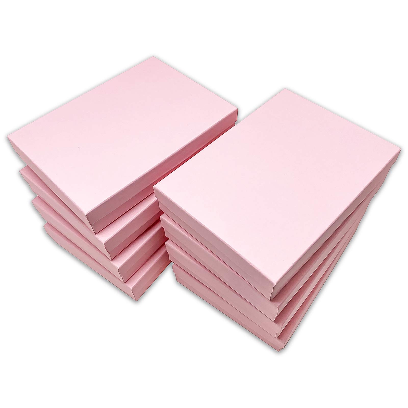 TheDisplayGuys - Paquete De 25 Cajas De Regalo De Papel Kraft Neón Relleno De Algodón #11, Color