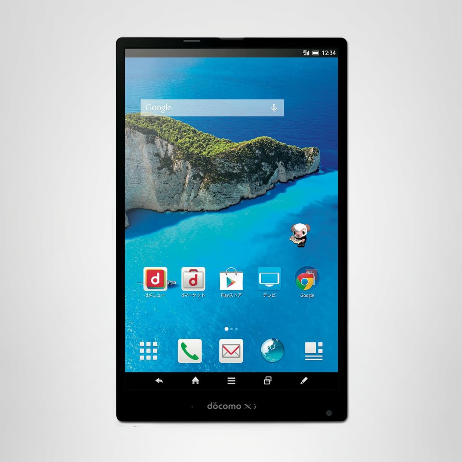 Amazon.co.jp: docomo AQUOS PAD SH-06F White White Rome Tablet