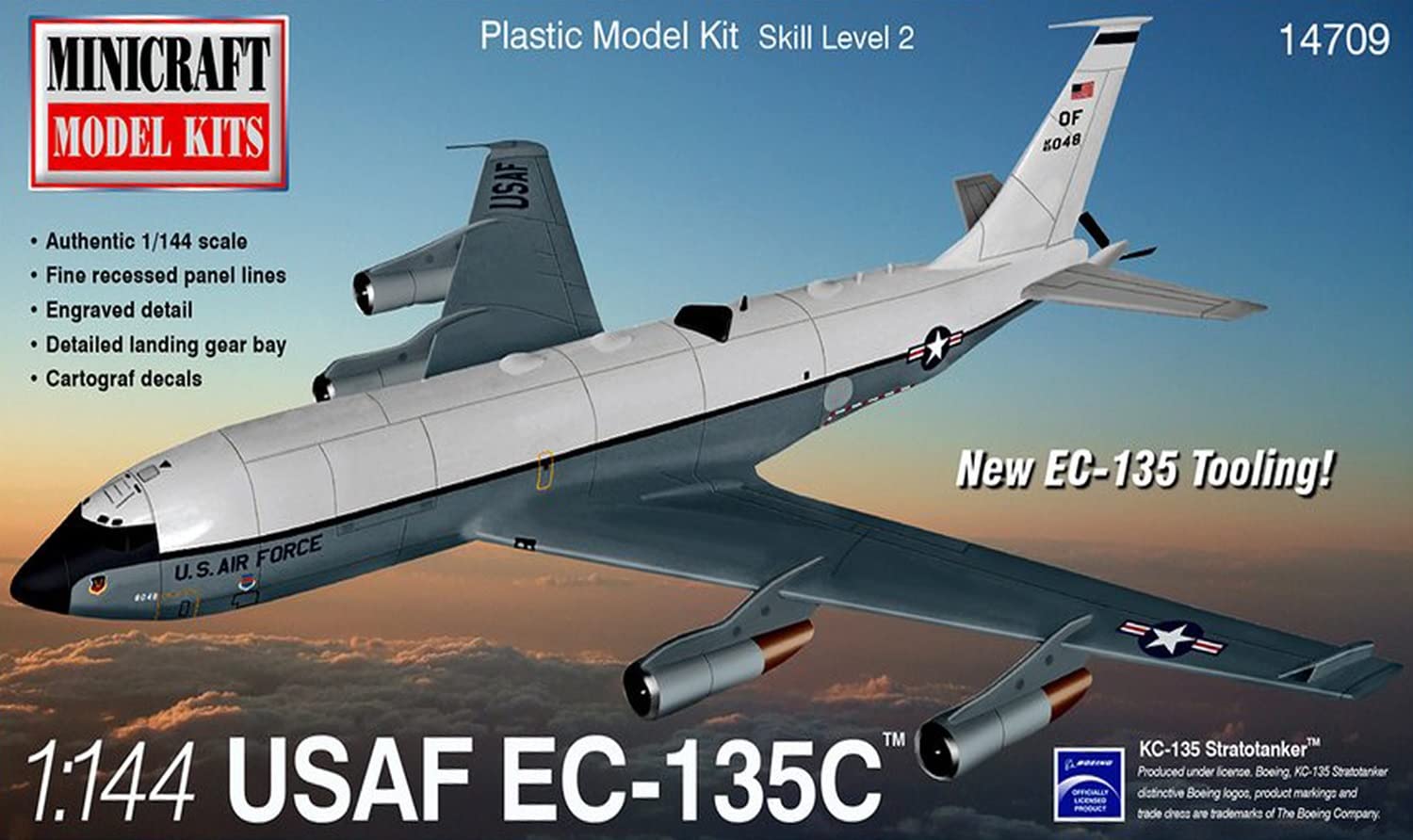 Minicraft EC-135C USAF Building Kit (69 Piece)