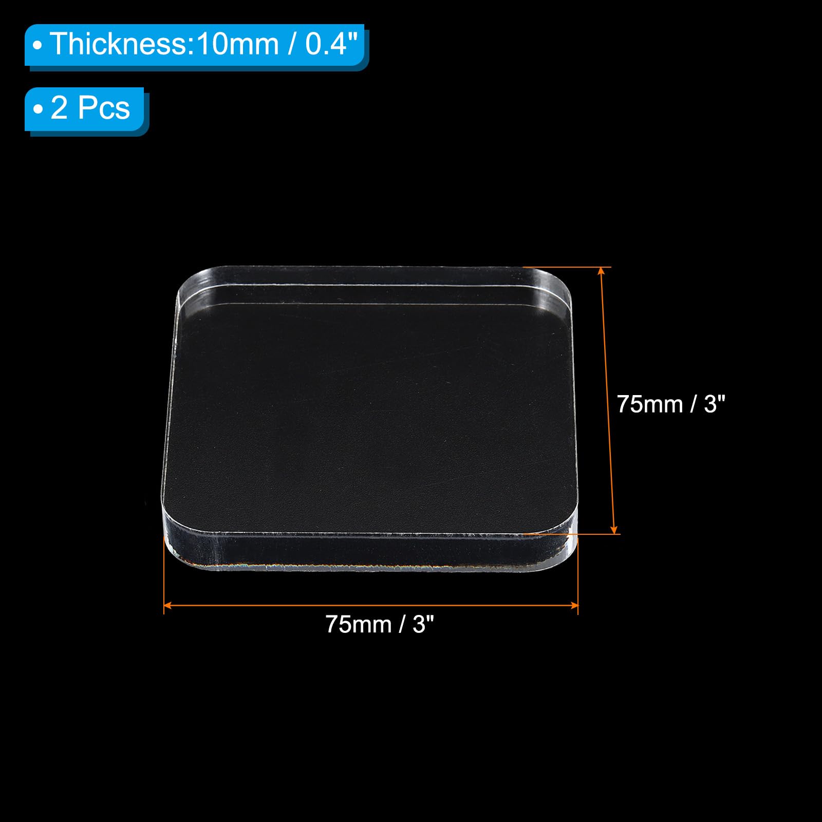 PATIKIL Acrylic Stamp Block - Image 2
