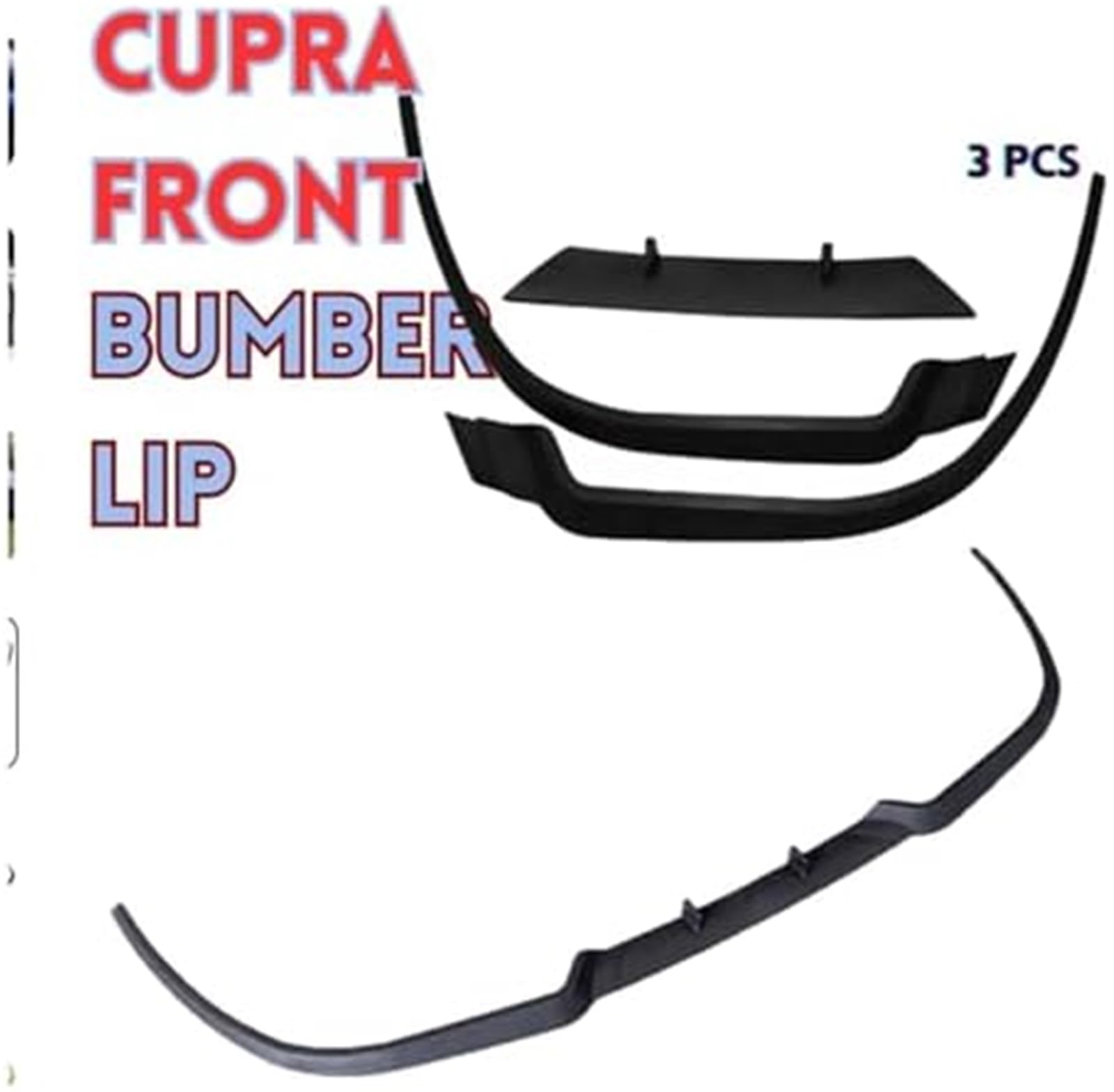 Splitter Uniwersalny 3 szt. Body Kit Sport ​Cateriały